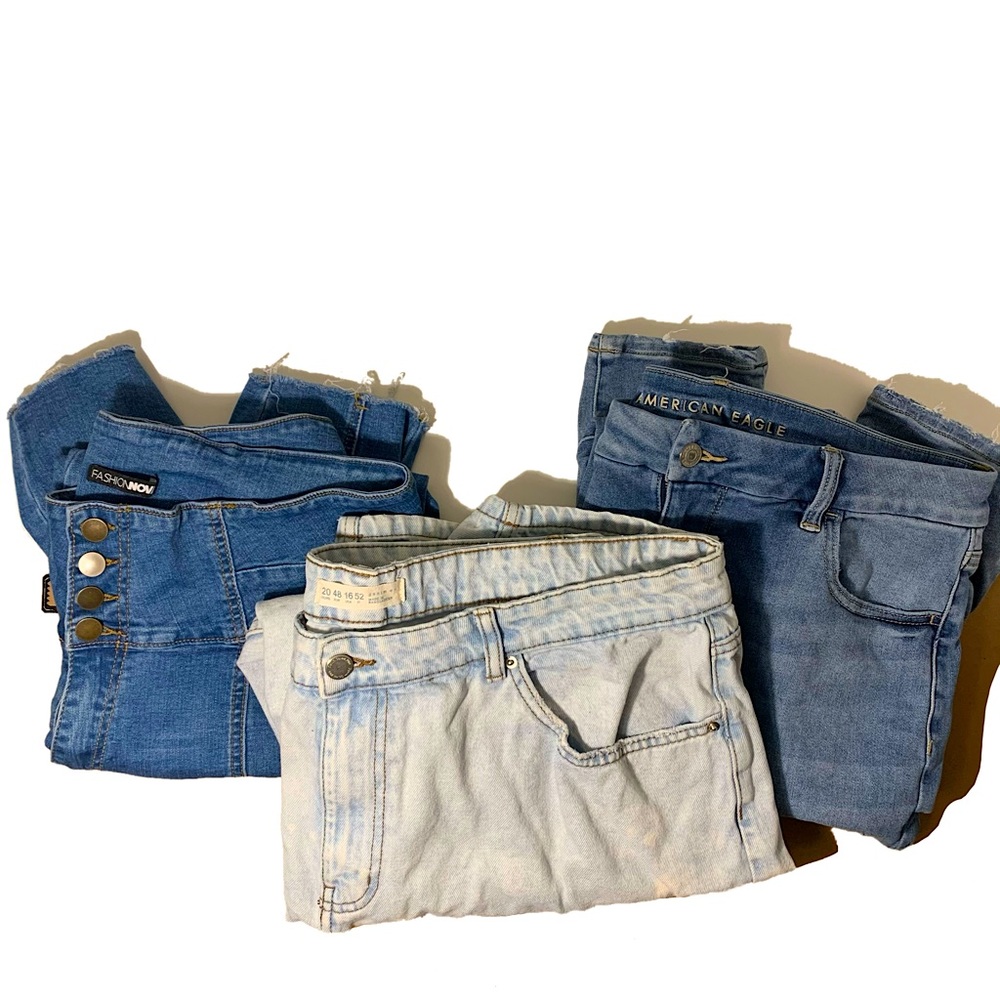 BUNDLED! Size 16 High Waisted Blue Jeans
